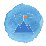 Corporate sustainability communications icon